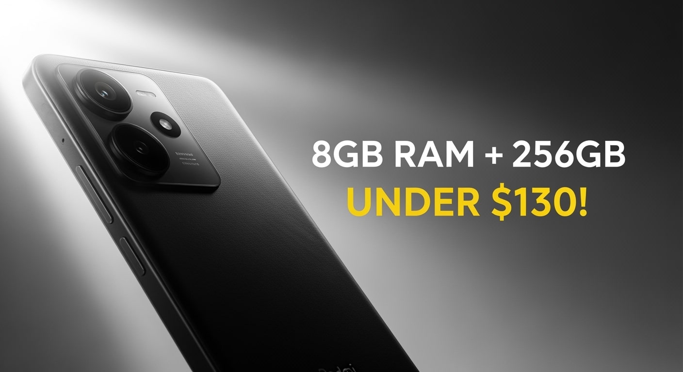 5 Smartphones With 8GB RAM & 256GB Storage Under $130 for Smooth Performance on a Budget