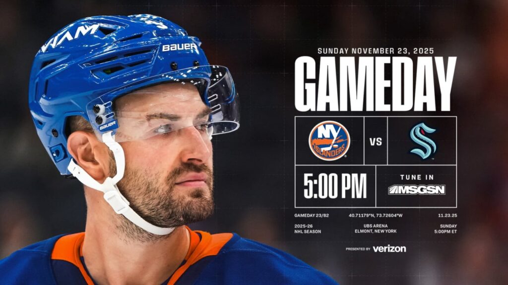 Game Preview: Islanders Face Kraken in Key NHL Matchup Ahead of Season Clash