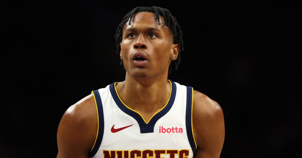 Nuggets' Peyton Watson Shares His Motivation Behind Donating Bikes to Kids Through Raising Cane's