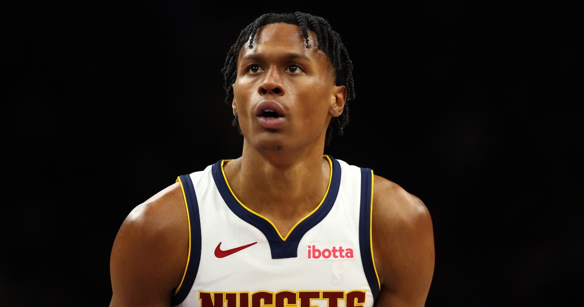 Nuggets' Peyton Watson Shares His Motivation Behind Donating Bikes to Kids Through Raising Cane's
