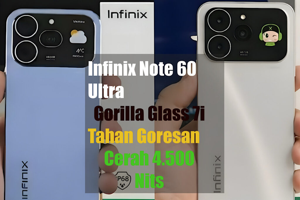 Infinix Note 60 Ultra Features Gorilla Glass 7i and Bright 4,500 Nits Display Durability