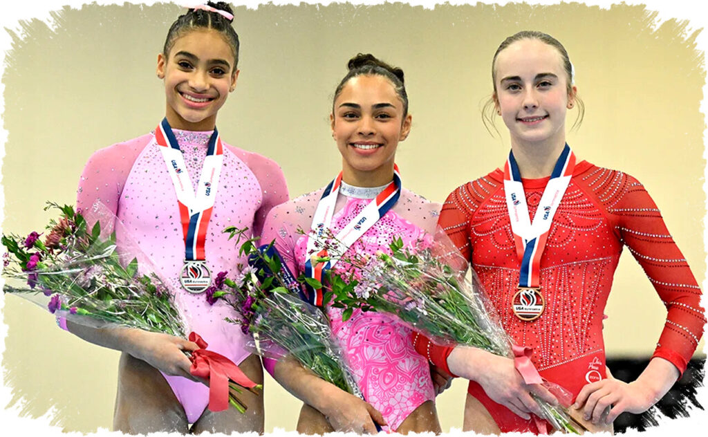 Hezly Rivera Dominates Winter Cup to Claim Senior All-Around Crown as USA Gymnastics Unveils National Team Reorder
