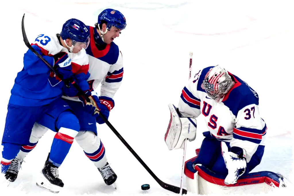 Connor Hellebuyck Defies NHL Playoff Struggles to Lead Team USA’s Olympic Gold Medal Push With Unshakable Poise
