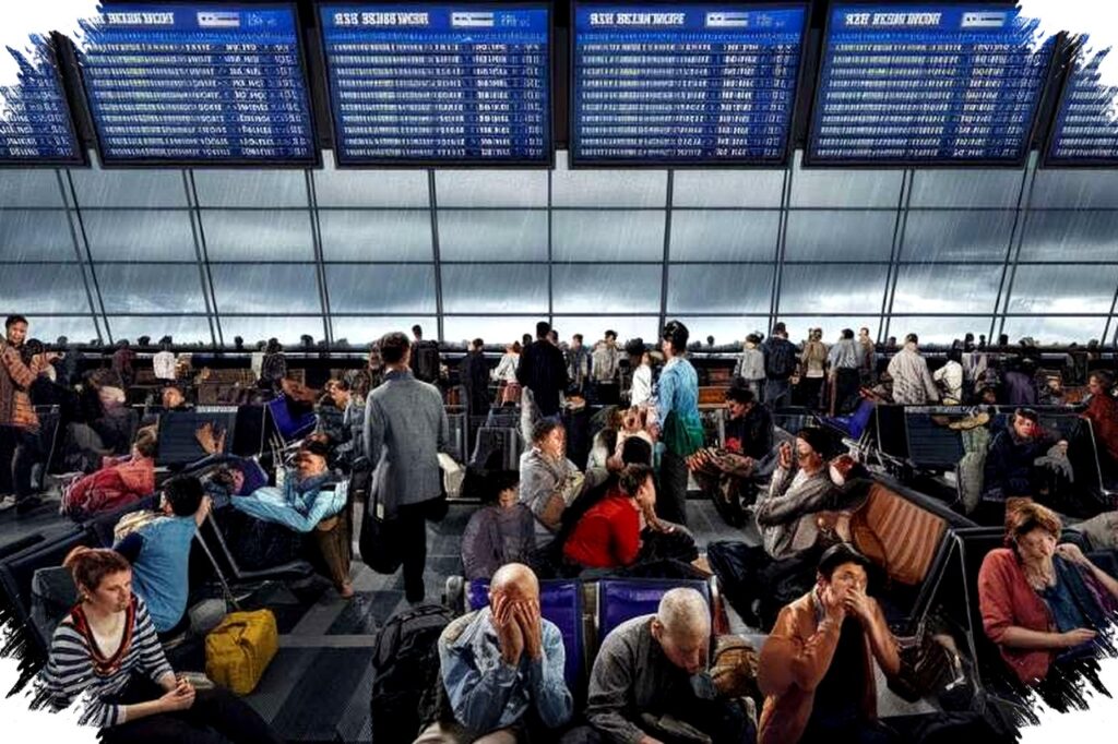 Thousands Stranded Amid Widespread US Flight Chaos, Delta and American Grapple With 600+ Cancellations and 4000 Delays