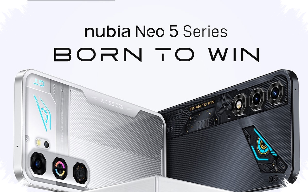Nubia Neo 5 5G Brings Mecha Styling and 120Hz Display to the Budget Gaming Segment