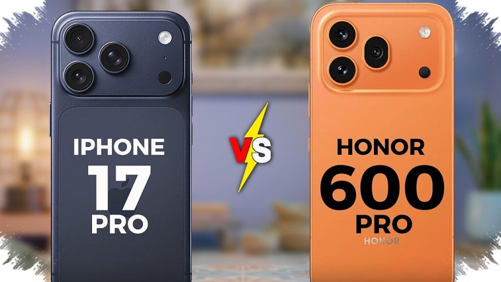 Honor 600 Pro Adopts an iPhone 17 Pro Max-Like Rear Design, But Snapdragon 8 Elite and a 50 MP Periscope Camera Set It Apart