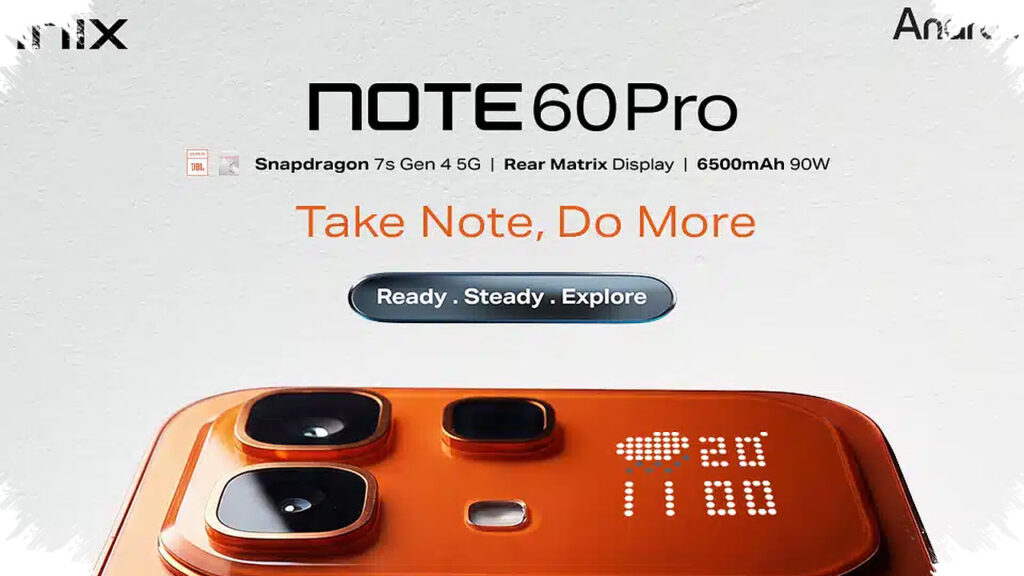 Snapdragon Debut, Infinix Note 60 Pro Arrives With 6500mAh Battery and 144Hz AMOLED