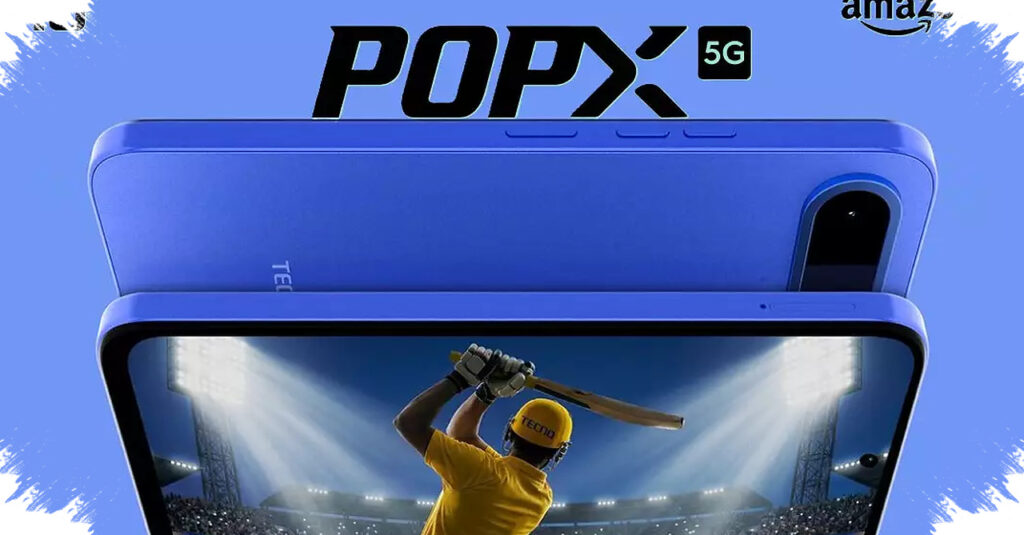 Tecno Pop X 5G Leans on 6,500 mAh Battery and 45W Charging to Redefine Entry-Level Phones