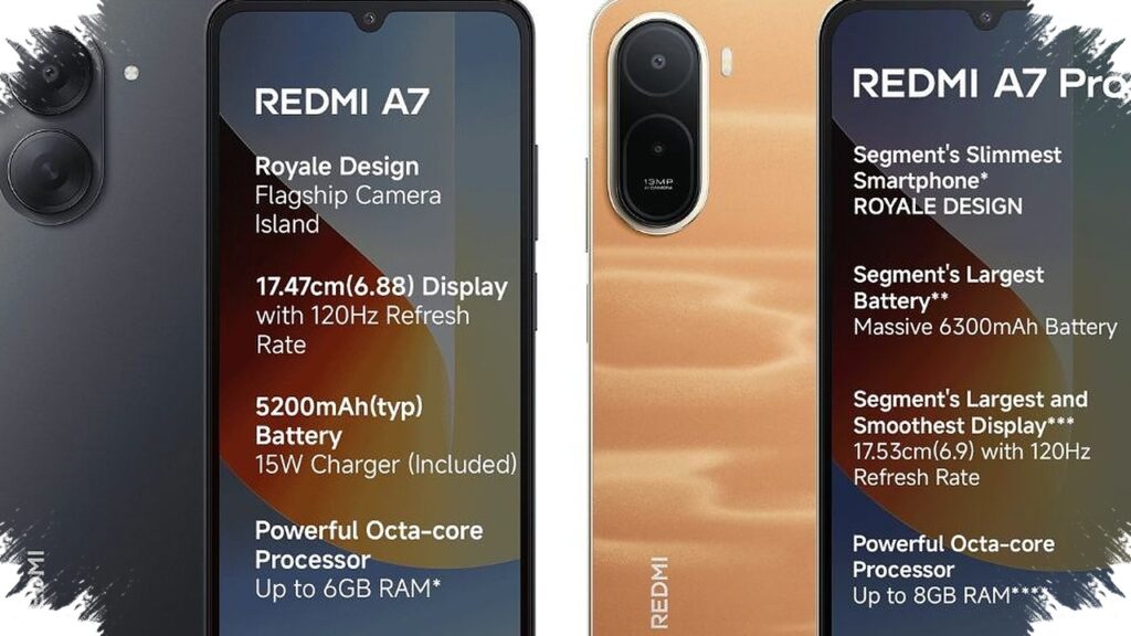 Redmi A7 Pro 4G And A7 4G Arrive In India, 120Hz Displays And 6300mAh Batteries Under Rs 11499