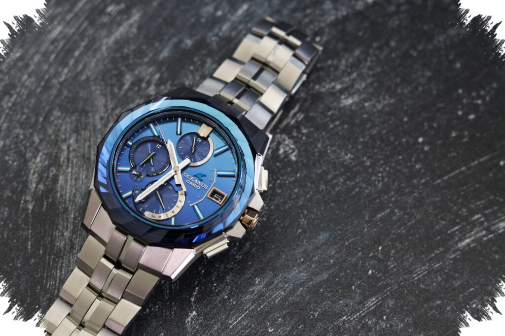 Casio Oceanus OCW-T2600AP-1A Unites Awa Indigo And Titanium In An 800-Unit Release