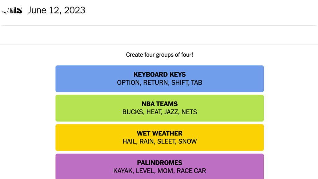 NYT Connections on May 13 Looks Simple, But Double-Meaning Traps Mislead Players