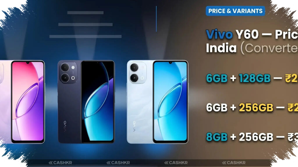 Vivo Y60 Puts Battery Life First, Pairing 6,500mAh Power With 120Hz Smoothness
