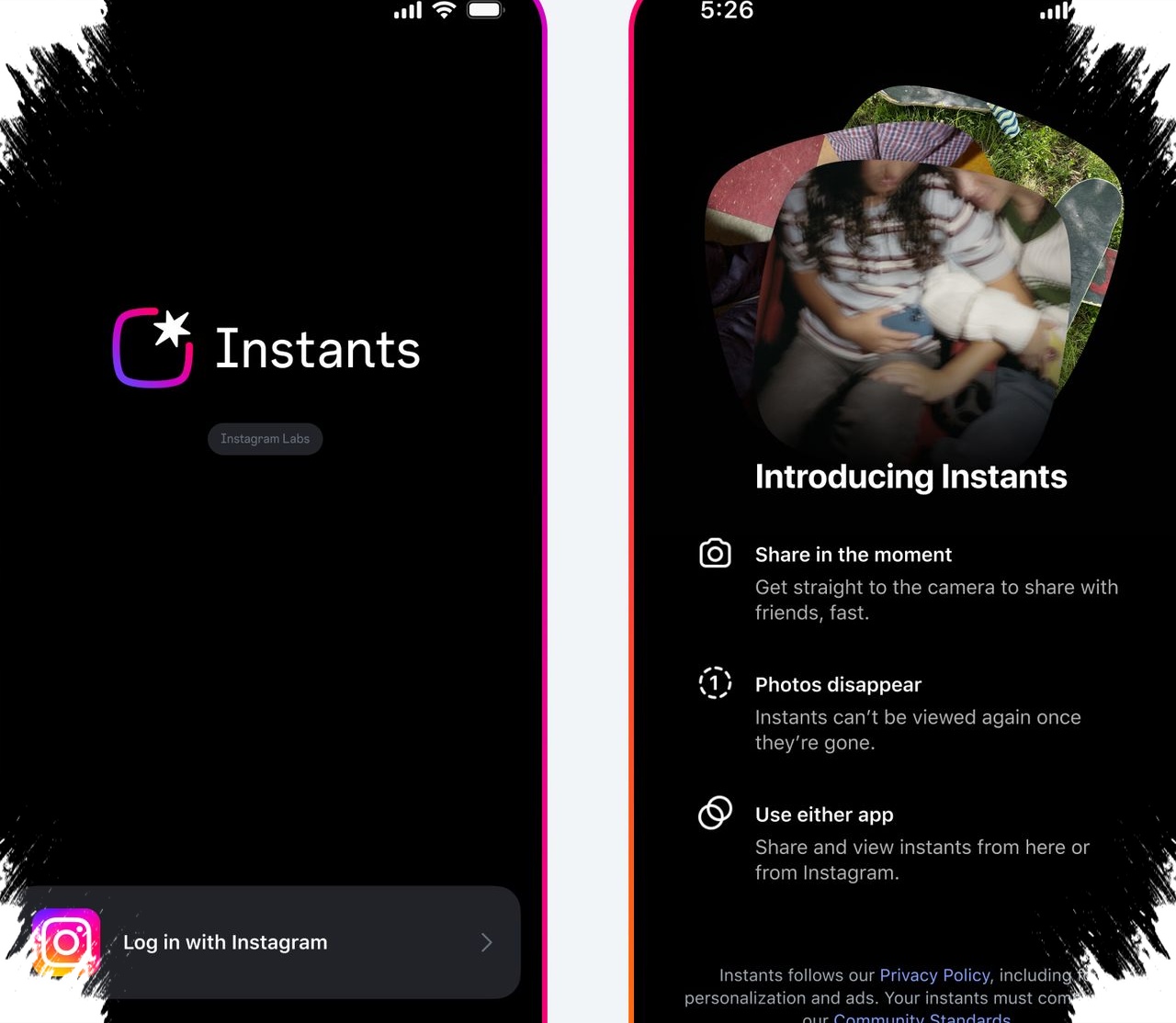 Instagram’s New Instants Limit Photos To One View, Private Sharing Gets Tighter Than Stories