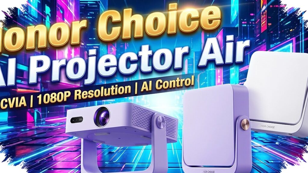 Honor Choice AI Projector Pro Puts Setup Ease First, With Clean Android 9.0 and Full HD Output