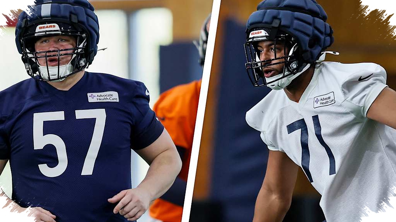 Sons Of Bears Pro Bowl Linemen Kreutz And Williams Chase NFL Dreams, Rookie Minicamp Tests Their Legacy