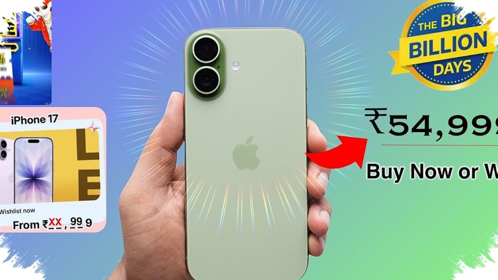 Flipkart Slashes iPhone 17 To Rs. 71,900, Apple Watch SE 3 And Android Rivals Join The Sale