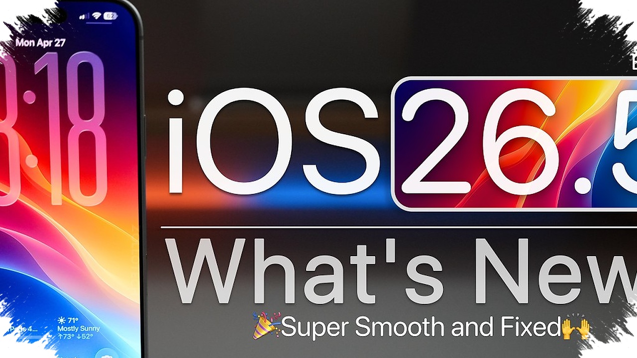 iOS 26.5 Promises Smoother Animations, But Battery Life May Take A Small Hit