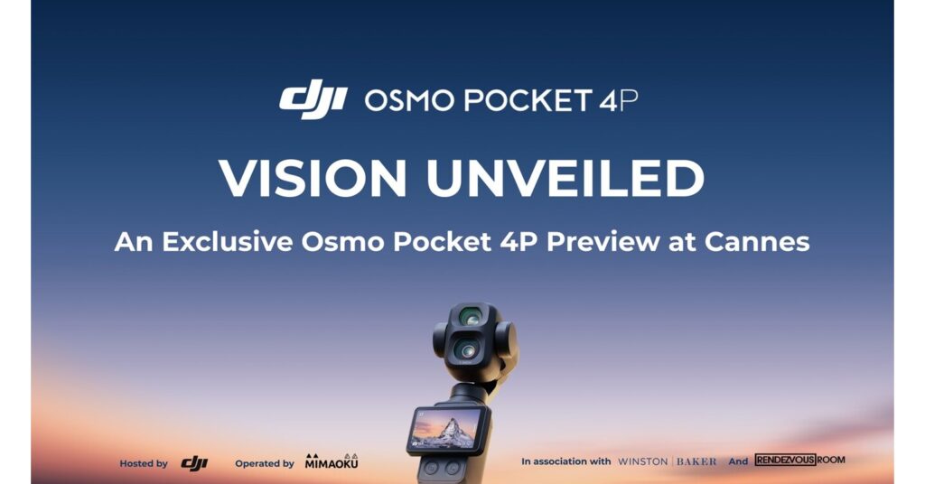 Osmo Pocket 4P Pushes DJI’s Pocket Line Toward Cinema, Aimed at Independent Filmmakers