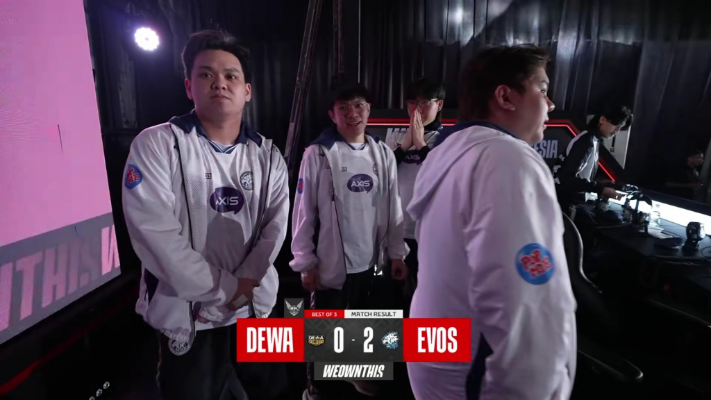 EVOS Stop Dewa United’s Playoff Push, Seal a 2-0 Sweep in MPL ID S17 Week 8