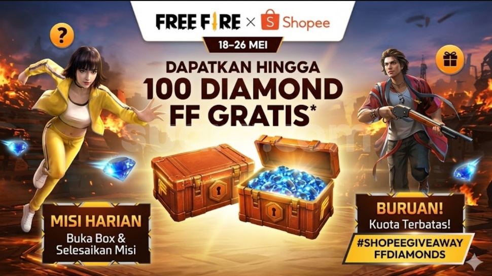 Lucky Shop Replaces Mystery Shop, 31 FF Redeem Codes Still Unlock 100 Diamonds and Bundle Undersea