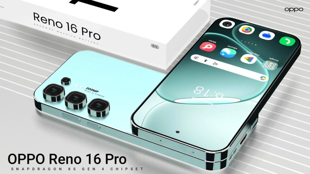 Oppo Reno 16 Reveals A Flat-Metal Design, A Square Camera Block Takes Center Stage