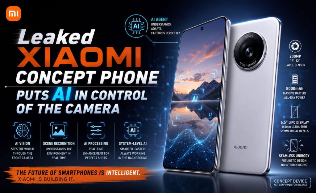 Xiaomi’s 200MP Concept Phone Puts AI In Control Of Every Shot