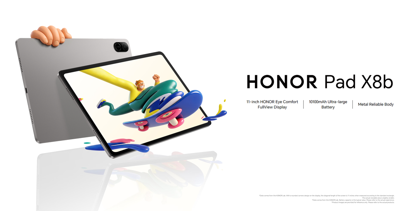 A Lightweight Tablet Built for Daily Use, HONOR Pad X8b Combines Durability, Battery Life, and Family Controls