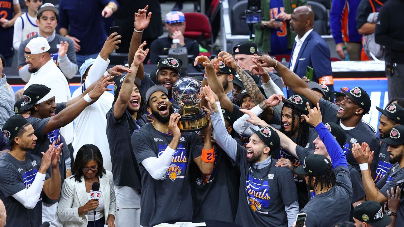 Knicks Sweep Cavaliers, End 26-Year Finals Drought in Historic Run