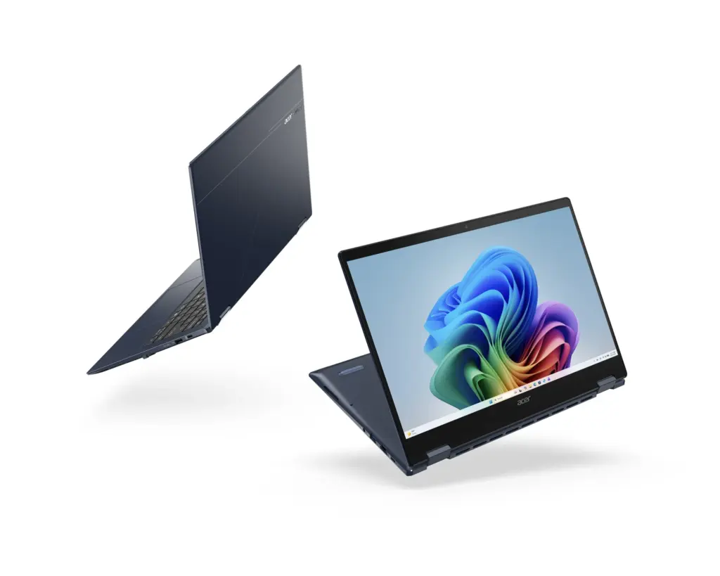Acer Splits Its New Windows Arm Lineup, A Premium Foldable AI Laptop Meets An Affordable Snapdragon C Model