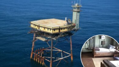 Inside Frying Pan Tower, The Offshore Hotel Guests Pay Thousands to Reach
