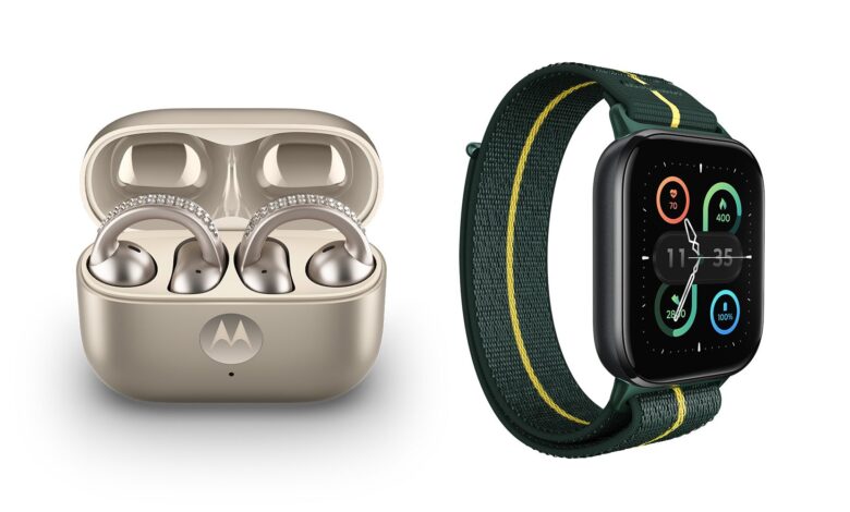 Motorola Bets on Battery Life, Moto Watch and Moto Buds Loop Target Busy Users
