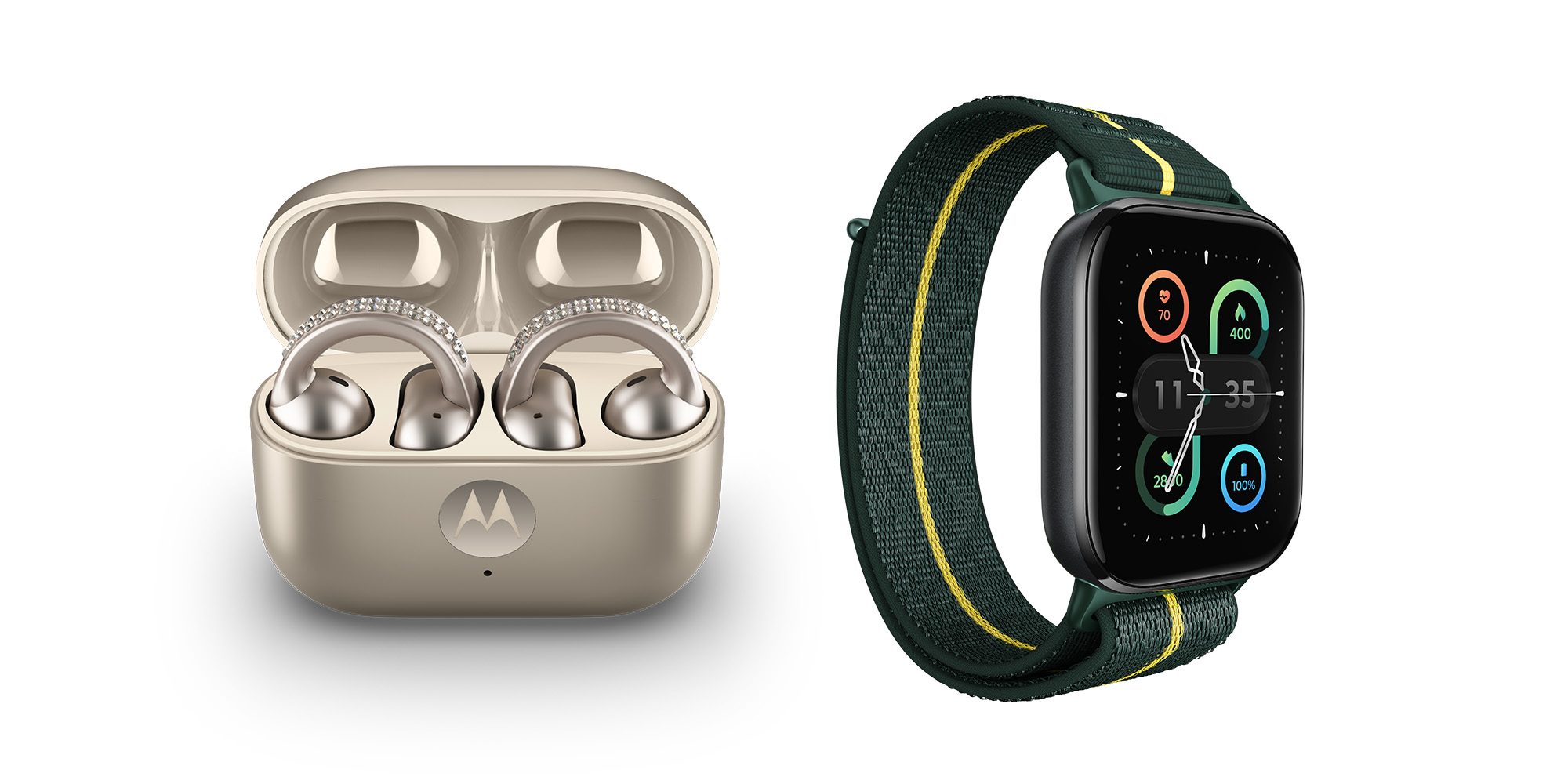 Motorola Bets on Battery Life, Moto Watch and Moto Buds Loop Target Busy Users