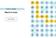 Pride Month Theme Traps Strands Players, PRIDEMONTH Spangram Raises the Bar