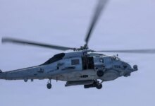 Navy Searches for Missing Crew Member After U.S. Helicopter Makes Arabian Sea Water Landing