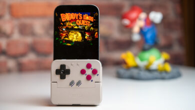 Pocket Taco Gets a Violet Retro Refresh, GameSir Keeps Its Vertical Handheld Appeal