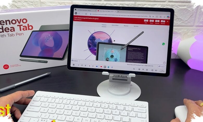 Lenovo Idea Tab Pro Gen 2 Packs A Keyboard, Stylus, And 3.5K Screen For Less