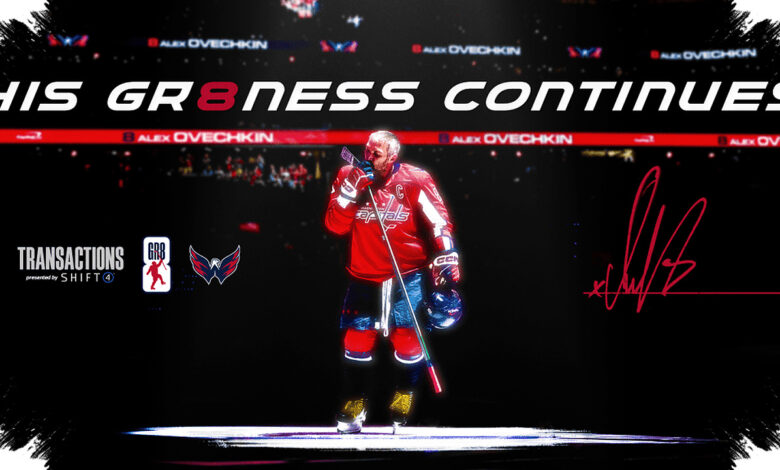 Ovechkin Is Back, Capitals Lock In Another Year With Their All-Time Scoring Icon
