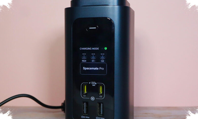 Baseus Spacemate RD1 Pro Brings a Cleaner Desk, with Dual-Monitor Power and Wireless Charging
