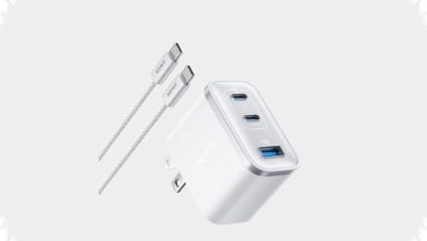Anker’s Tiny 70W Charger Packs Laptop Power and Three Ports Into One Body