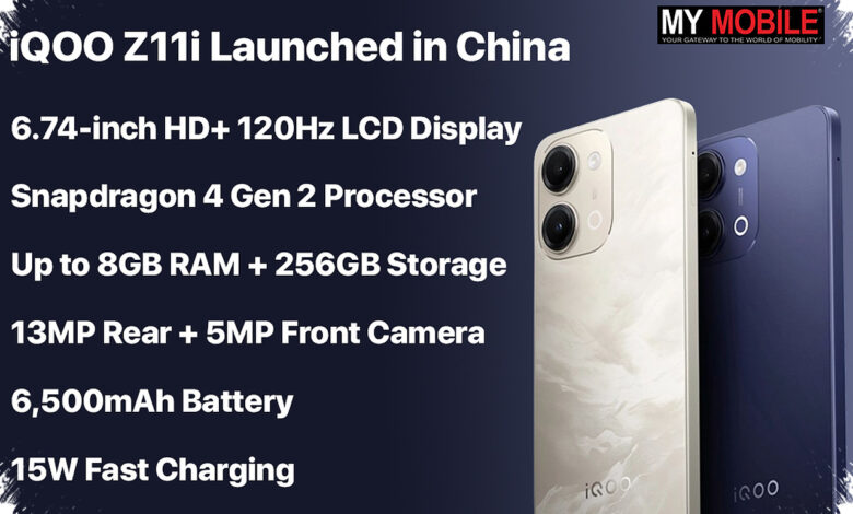 iQOO Z11i Packs a 6,500mAh Battery and 120Hz Display Into a Cheap 5G Package