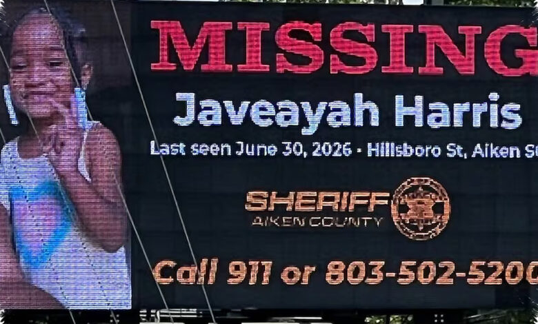 Parents Arrested After 4-Year-Old Javeayah Harris Is Feared Dead in Aiken County