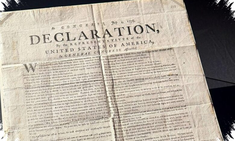 Rare Declaration of Independence Copy Found in British Archive, and It Changes the Story