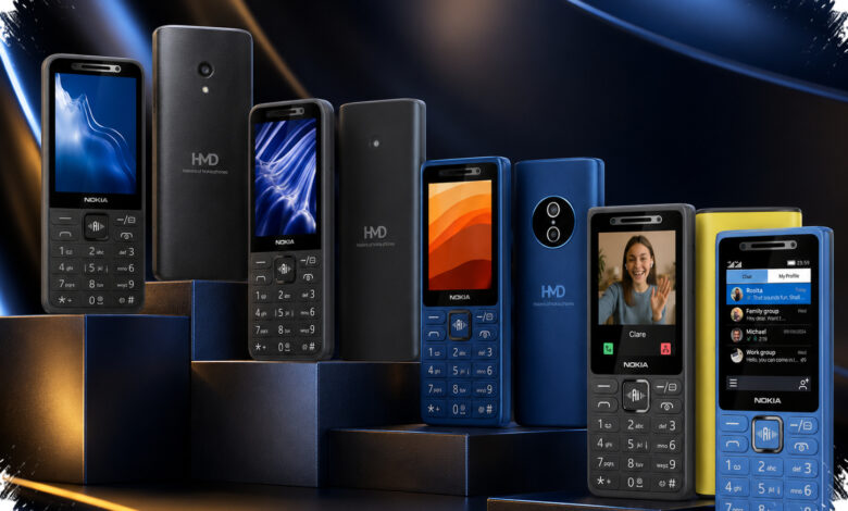 Nokia 210 4G Gets an AI Button and USB-C, A Classic Feature Phone Feels Upgraded