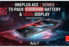 OnePlus Ace 7 Leaks Point to a 185Hz Display, 9,000mAh Battery, and Active Cooling