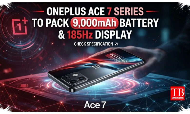 OnePlus Ace 7 Leaks Point to a 185Hz Display, 9,000mAh Battery, and Active Cooling