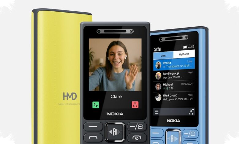 Nokia Feature Phones Get an AI Button, but the Catch Comes After 180 Days
