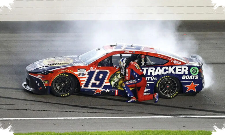 Chase Briscoe’s Patriotic Win Steals the Show, Bubba Wallace Message Splits Fans