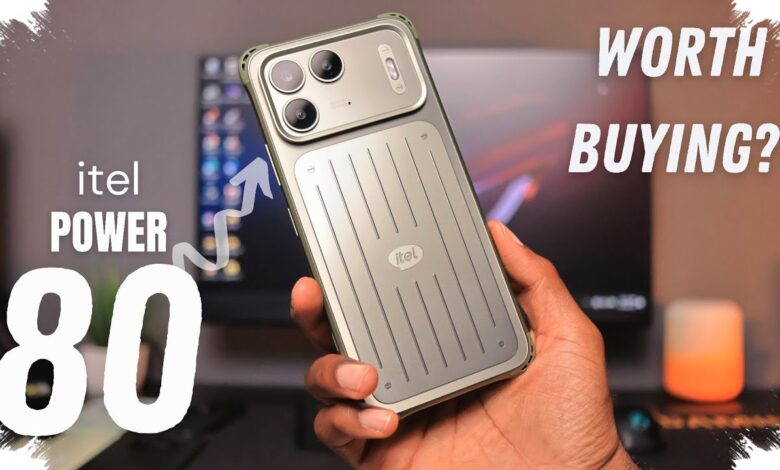 Itel Power 80 Brings a 7,000 mAh Battery and IP69 Protection for Rp 2.399.000