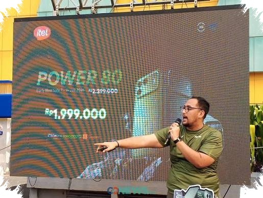 Itel Power 80 Brings a 7,000 mAh Battery and Tough Body to the Rp 2 Million Class