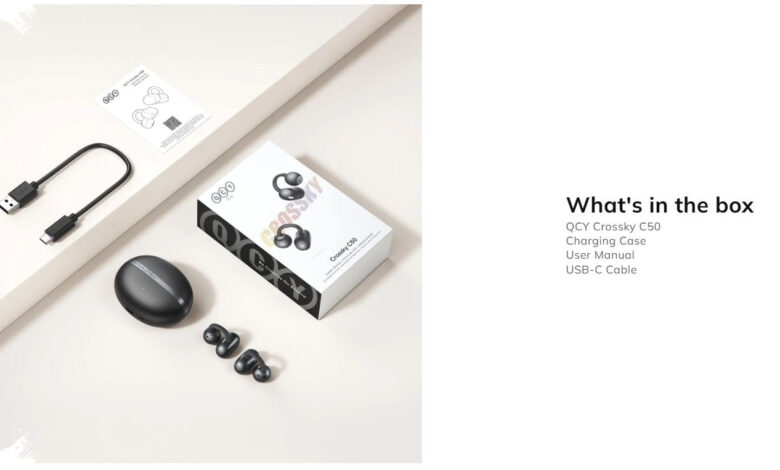 QCY Crossky C50i Offers LDAC and 40-Hour Battery in a Clip-On Design That Presses Rivals